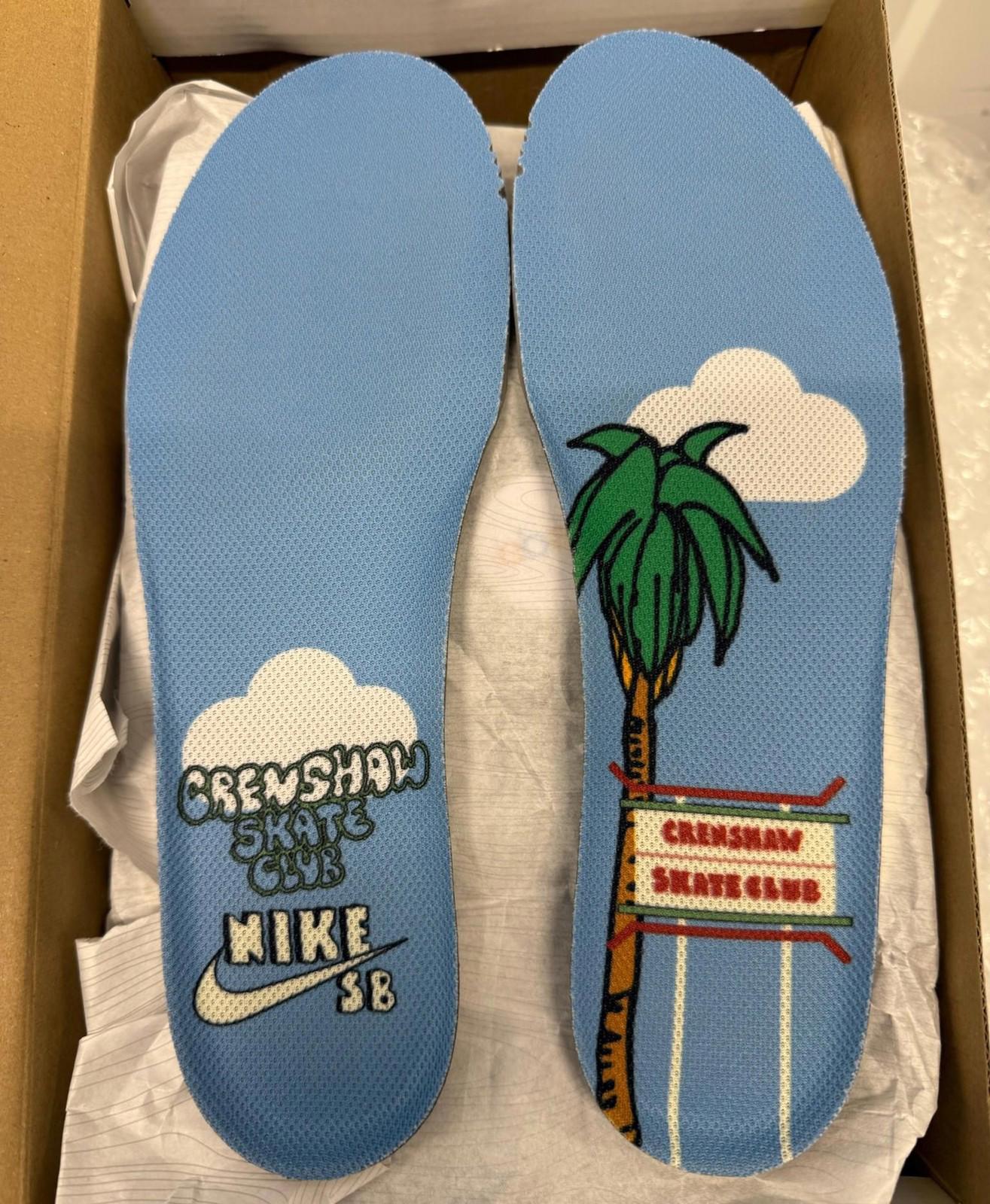 Size 7 Nike SB Dunk Low Crenshaw Skate Club Unworn DS