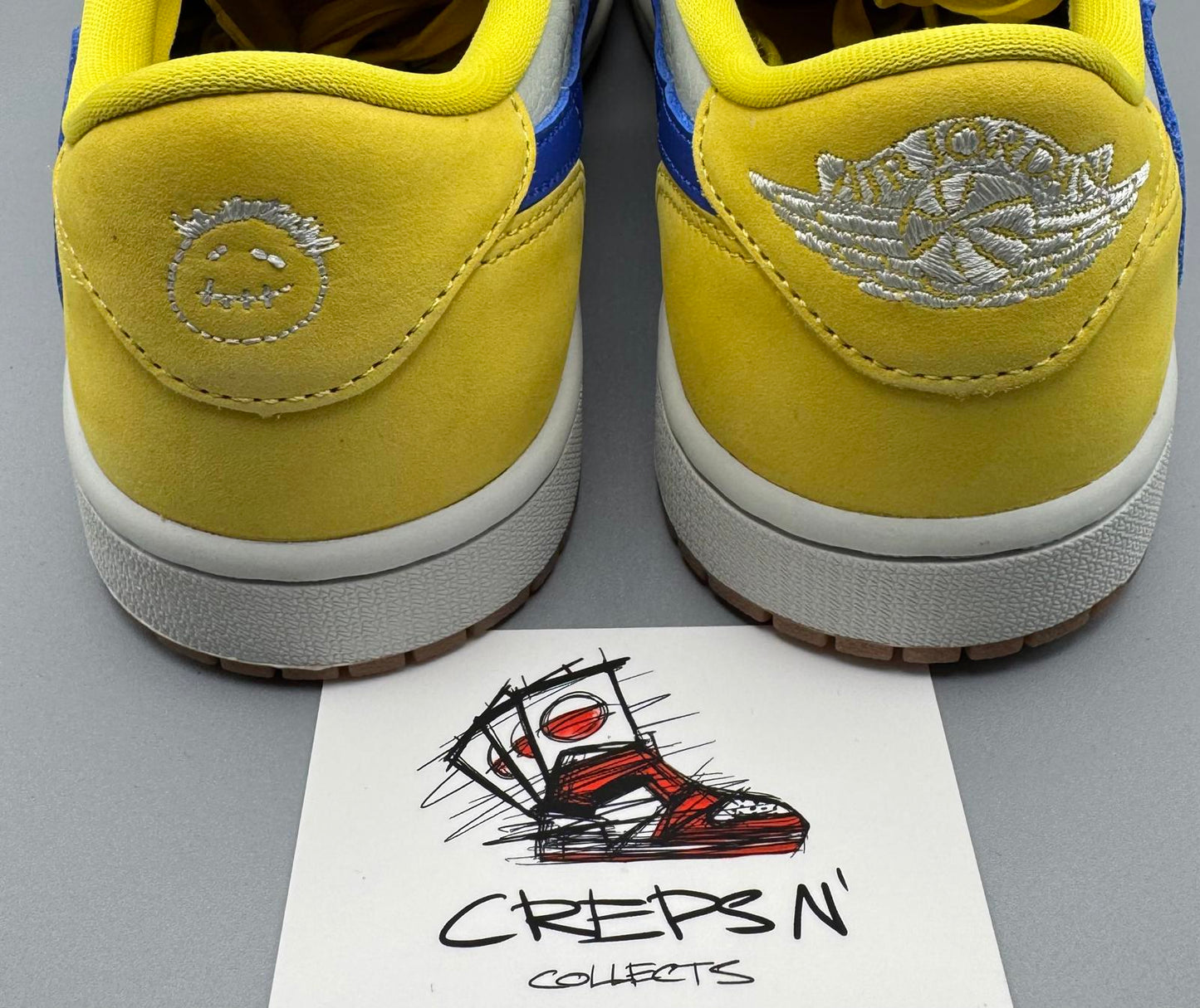 Size 5.5 Jordan 1 Low Travis Scott Canary