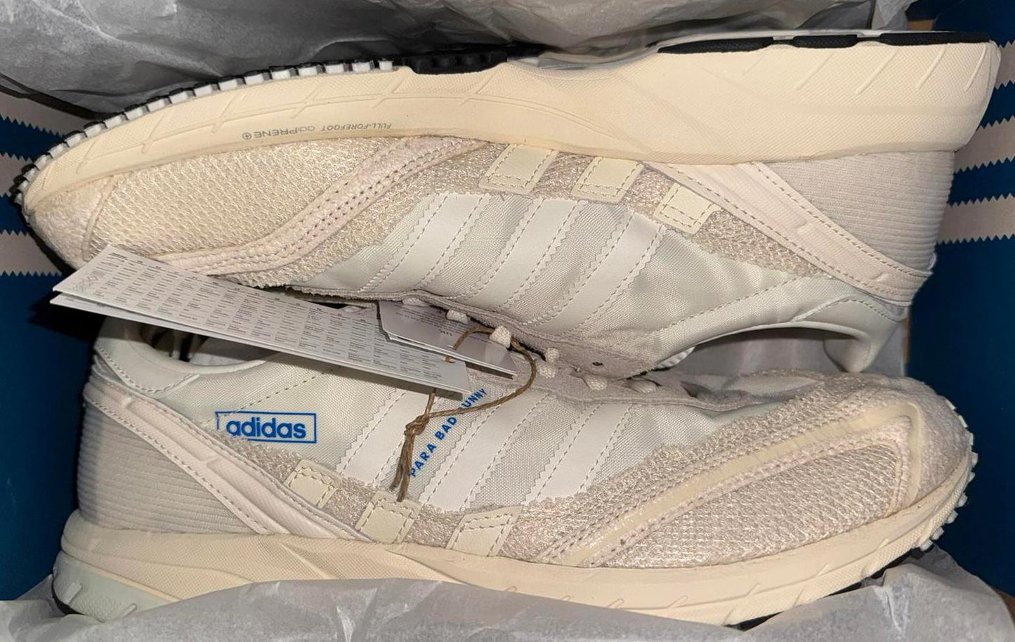 Size 9 adidas Adizero SL 72 Bad Bunny Off White JP8816 NEW DS