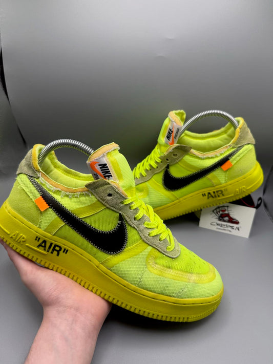 Size 8.5 Nike X Off-white Air Force 1 Volts Used Good Condition