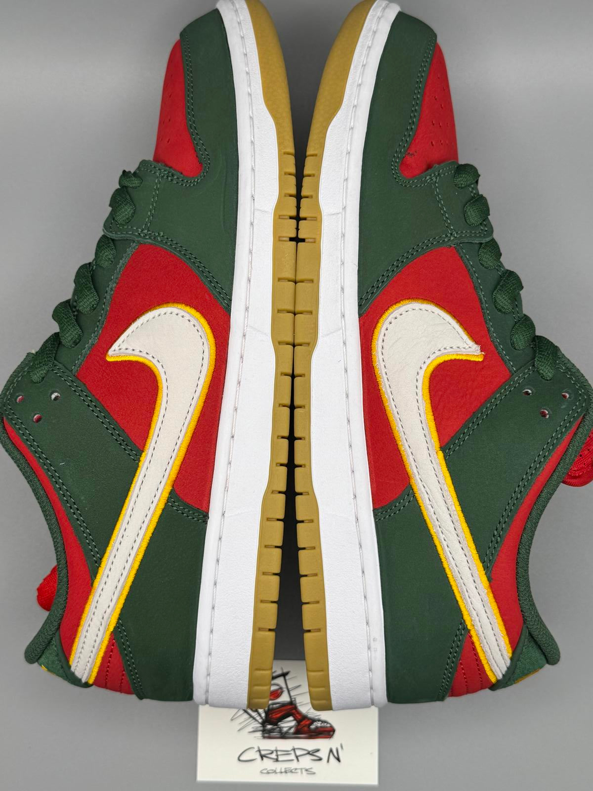 Size 9.5 Nike SB Dunk Lo Pro Premium Seattle Super Sonic Low New