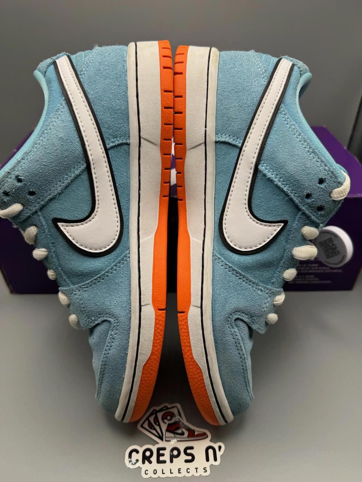 Size 6 Nike SB Dunk Low Gulf Used Clean