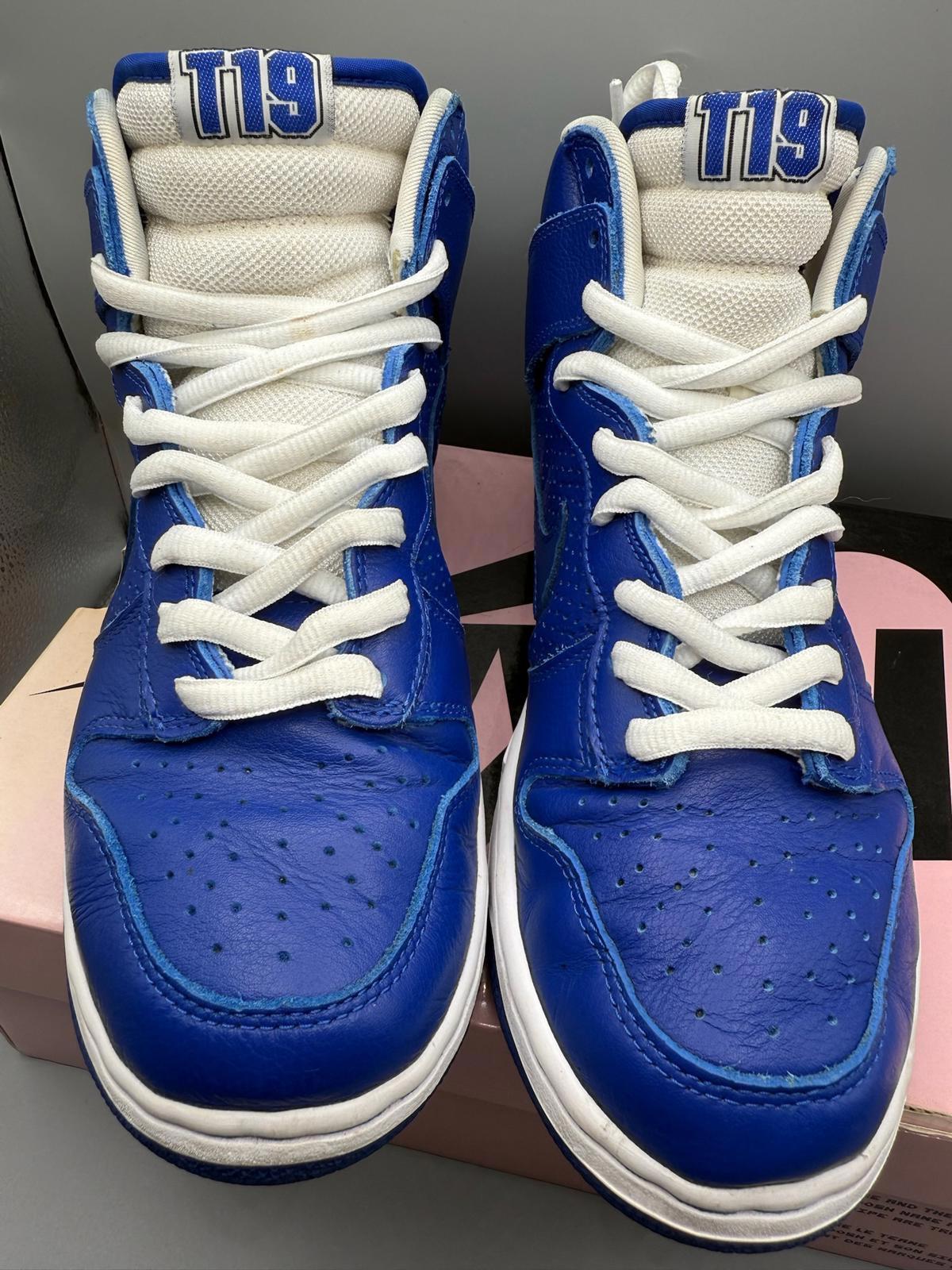 SIze 8 SB Dunk High T19 Royal Blue 305050-441 OG all