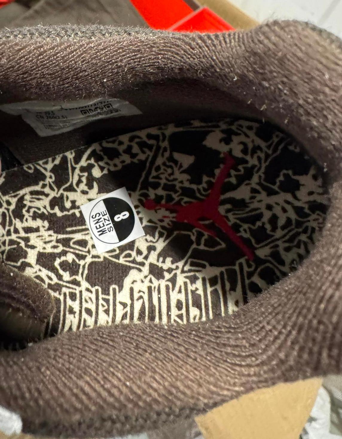 Size 7 UK Travis Scott x Jordan Jumpman Jack TR 'Sail' NEW DS