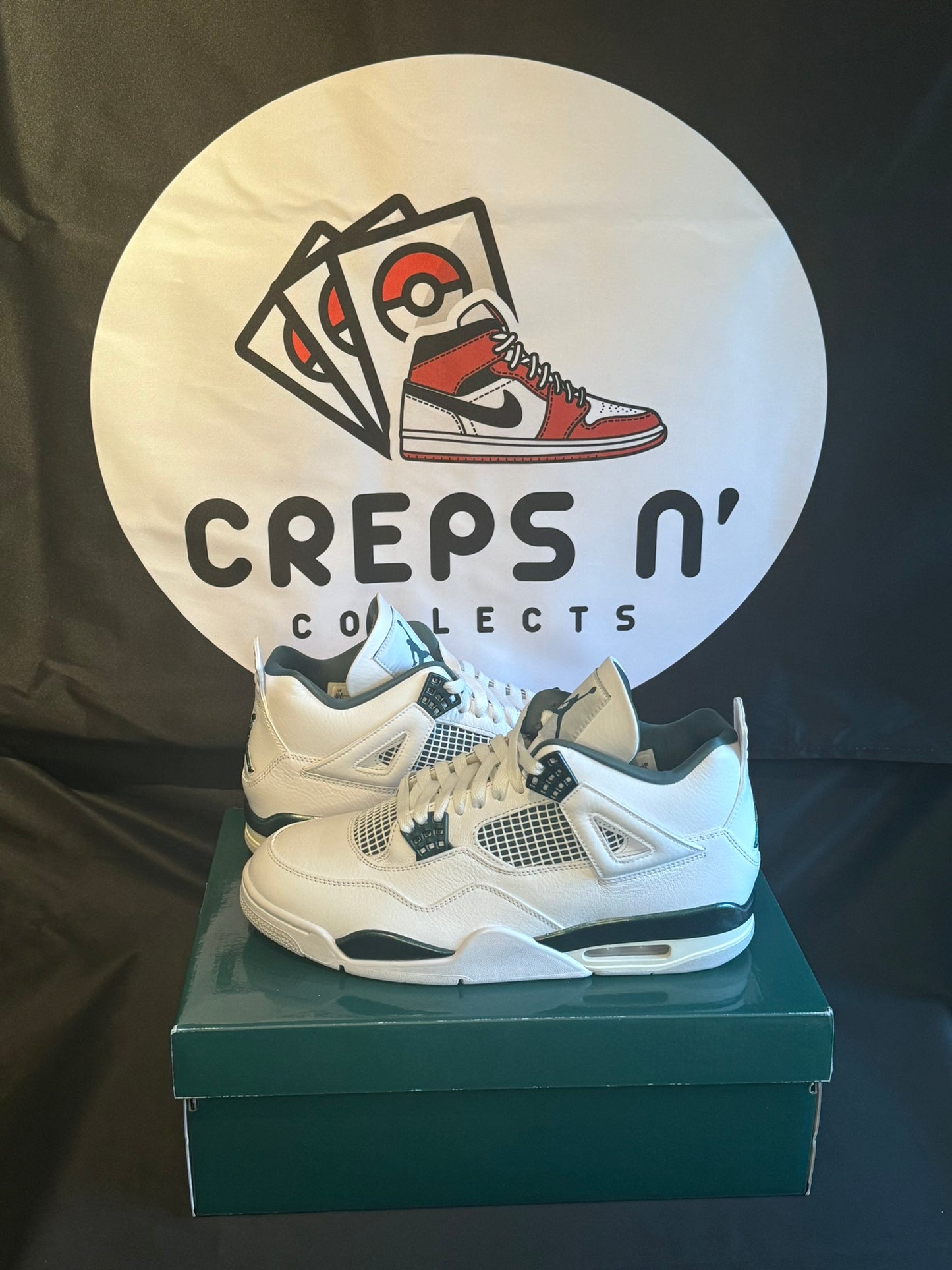 Jordan 4 Oxidized Green - Creps n' Collects