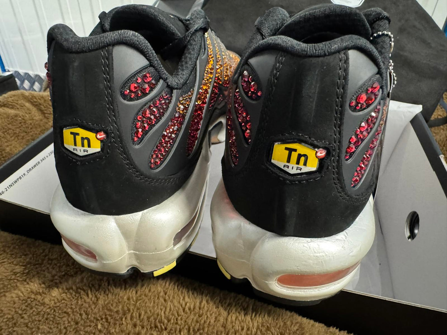 Size 8(W) Nike Air Max Plus Swarovski Sunset (Women's)