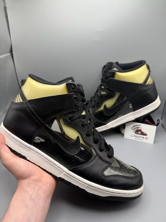 Size 11 Nike Dunk High Comme Des Garcons Clear lot
