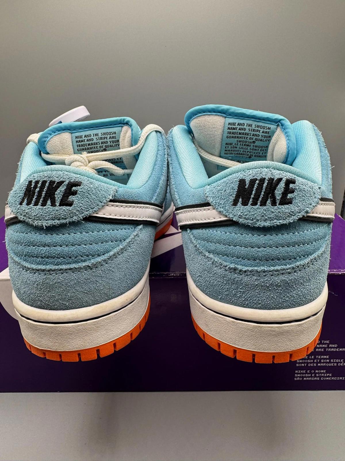 Size 6 Nike SB Dunk Low Gulf Used Clean
