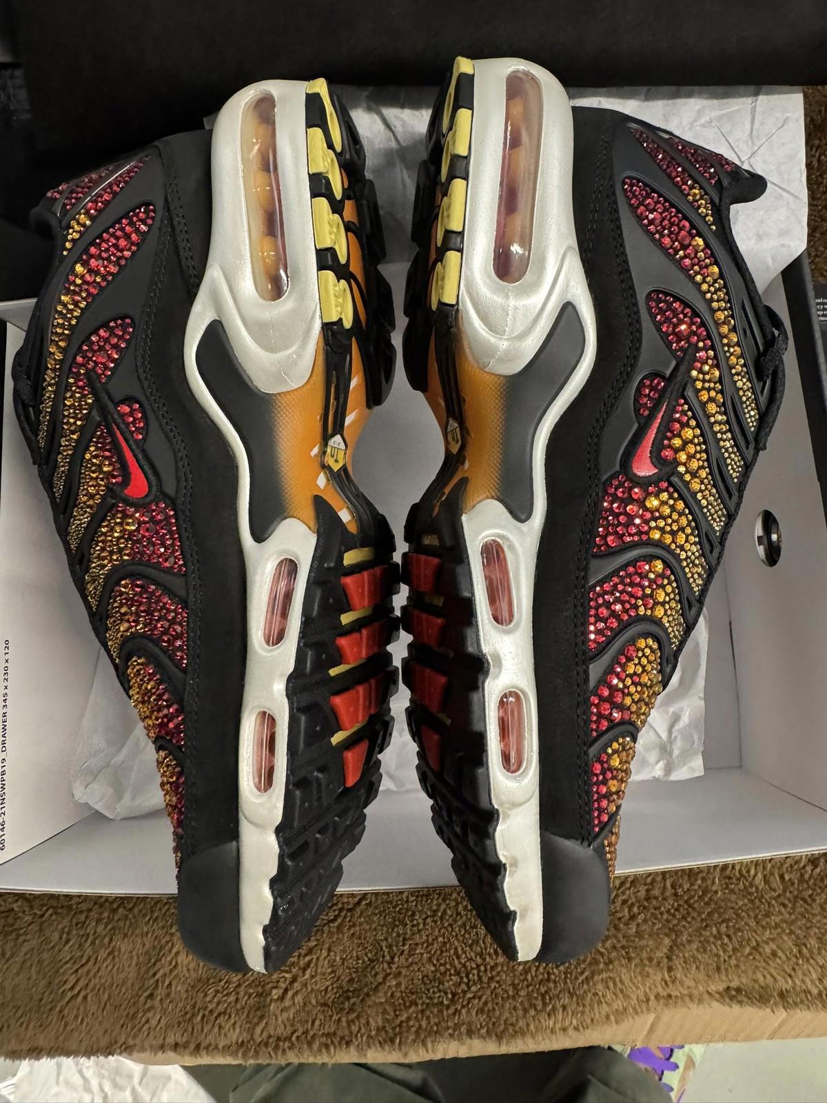 Size 8(W) Nike Air Max Plus Swarovski Sunset (Women's)