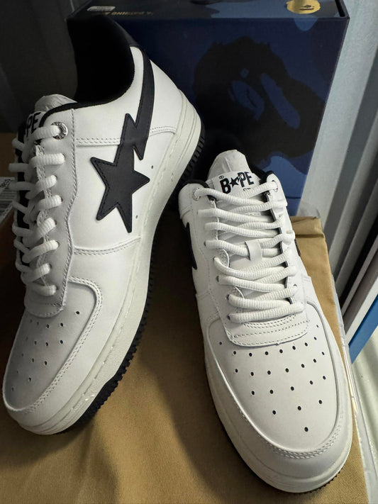 Size 10 A Bathing Ape Bape Sta JJJJound White Navy DS NEW