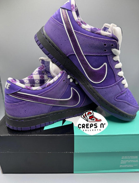 Size 7 SB Dunk Low Purple Lobster USED Very Good Condition AUTHENTIC
