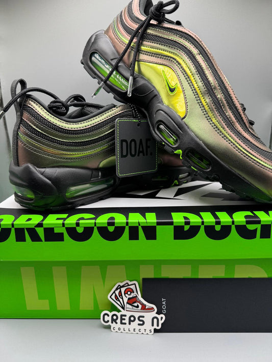 Nike Air Max 95/97 Uni Oregon Ducks Of A Feather "Storm" - UK 11 US 12 DS OG ALL