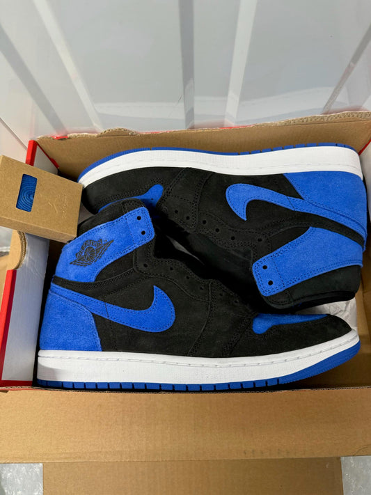 Size 8.5 Jordan 1 Retro High OG Royal Reimagined Full Suede DS NEW