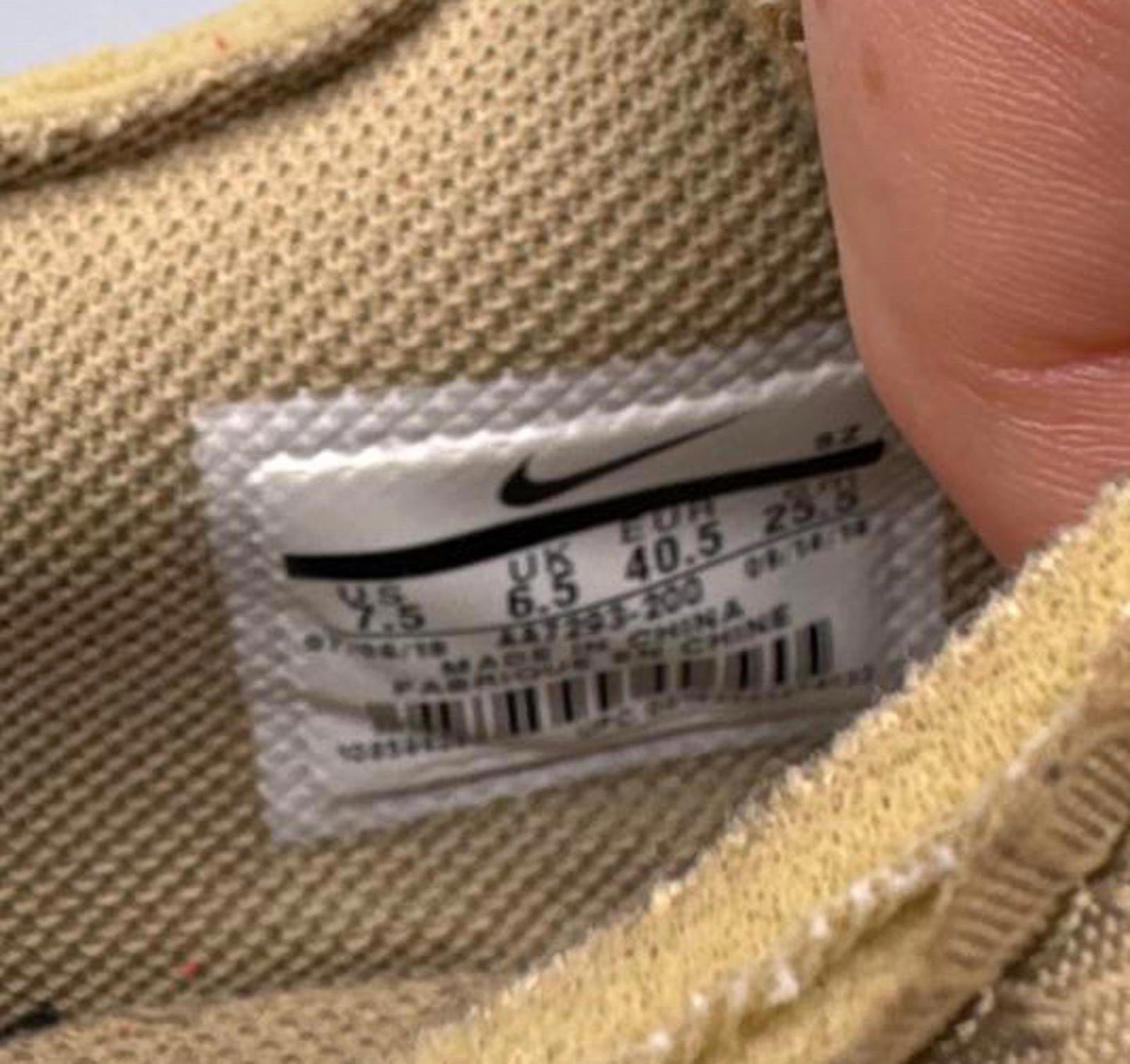 Size 6.5 Off White Nike Air Max 90 Desert Ore Preloved