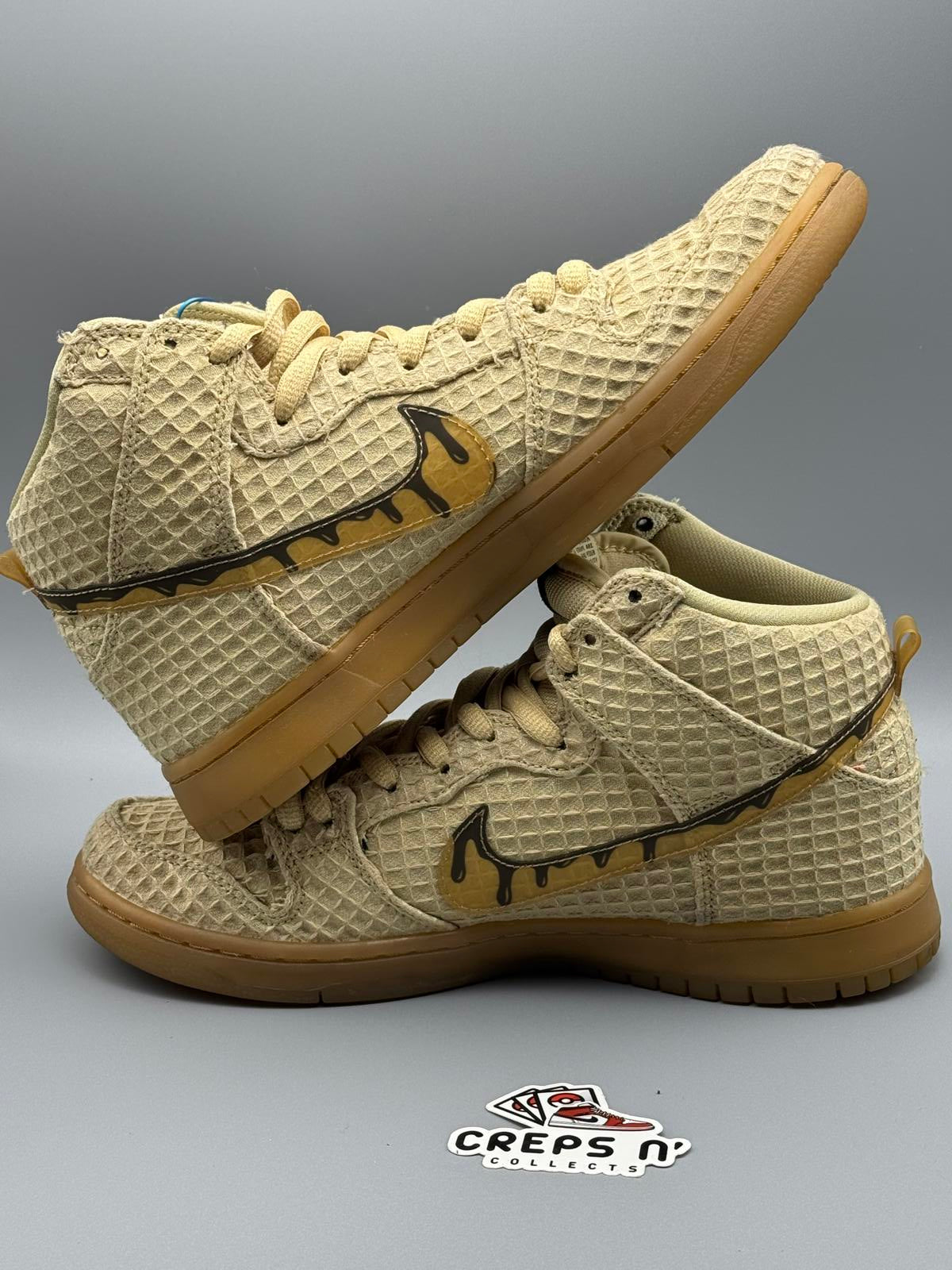 Size 7 SB Dunk High Chicken n Waffles Used