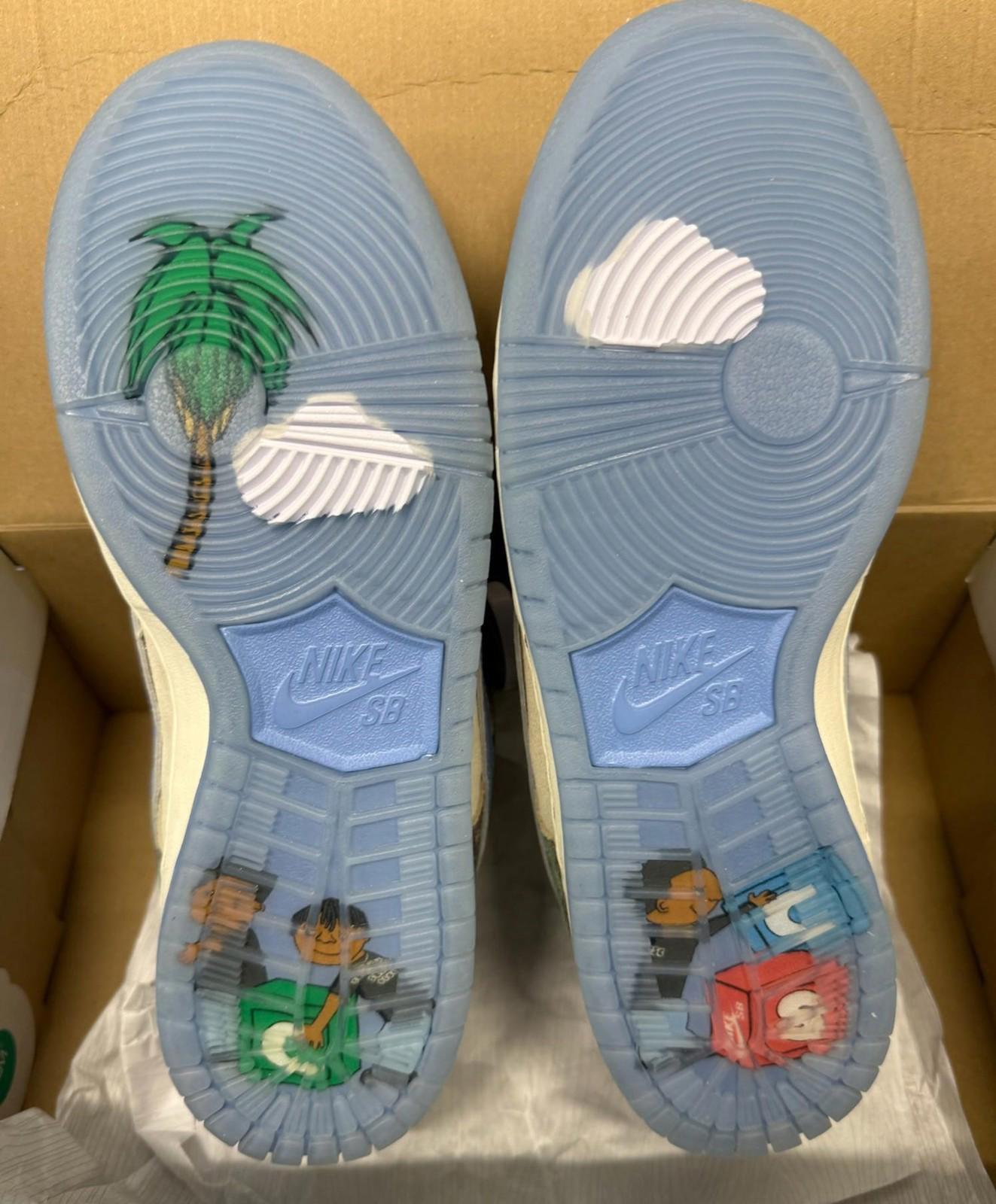 Size 7 Nike SB Dunk Low Crenshaw Skate Club Unworn DS