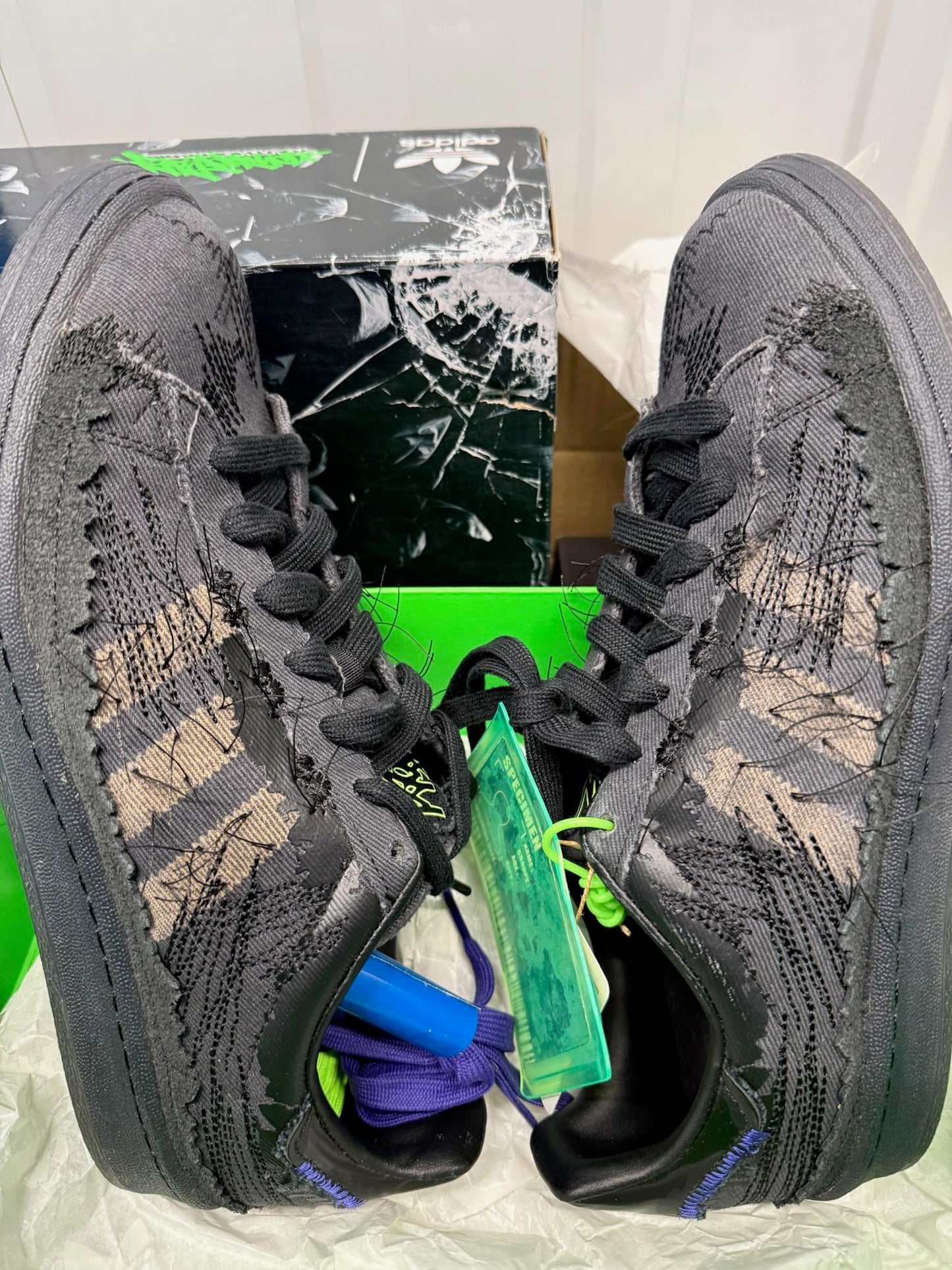 Size 9.5 adidas Campus 80s Youth of Paris OG ALL
