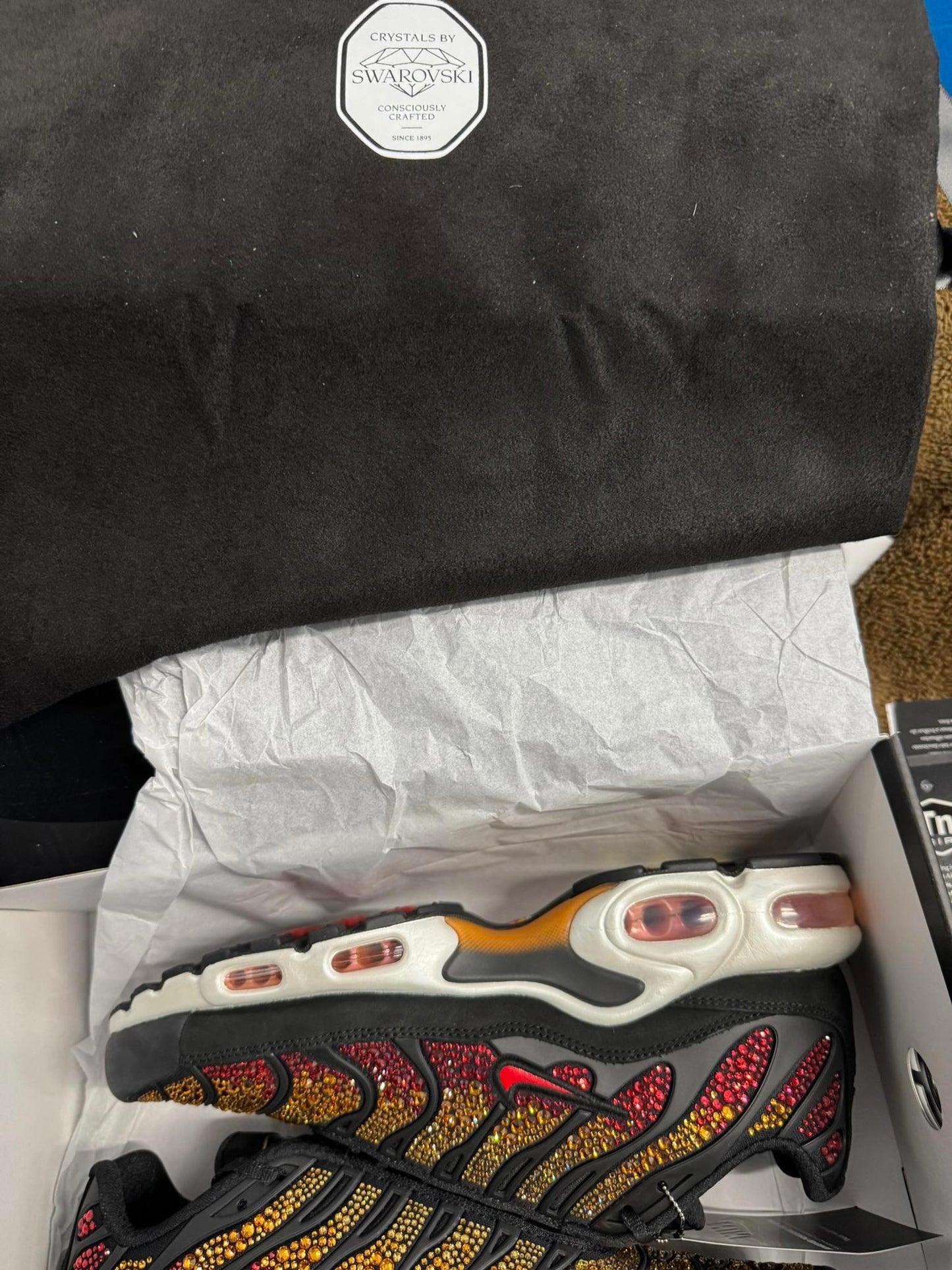 Size 8(W) Nike Air Max Plus Swarovski Sunset (Women's)