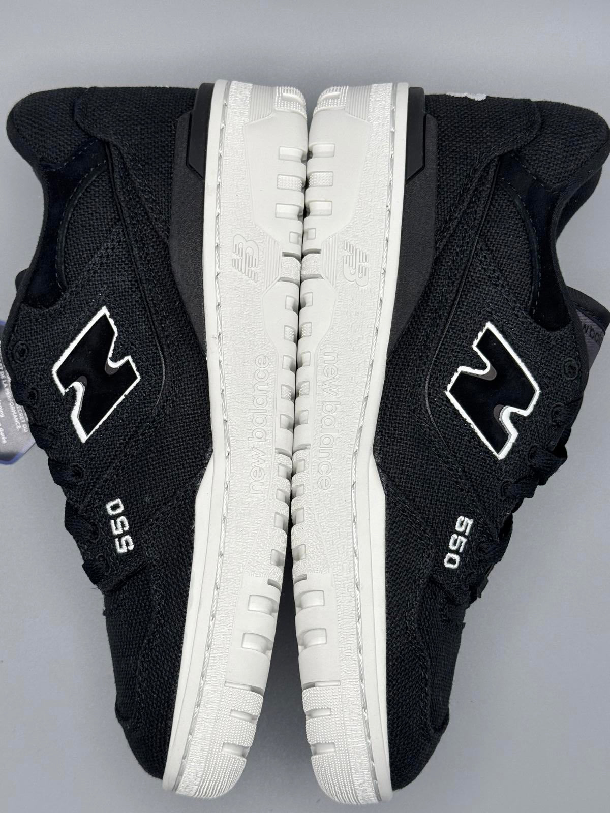 Size 4 New Balance 550 Hemp Pack Black Brand New