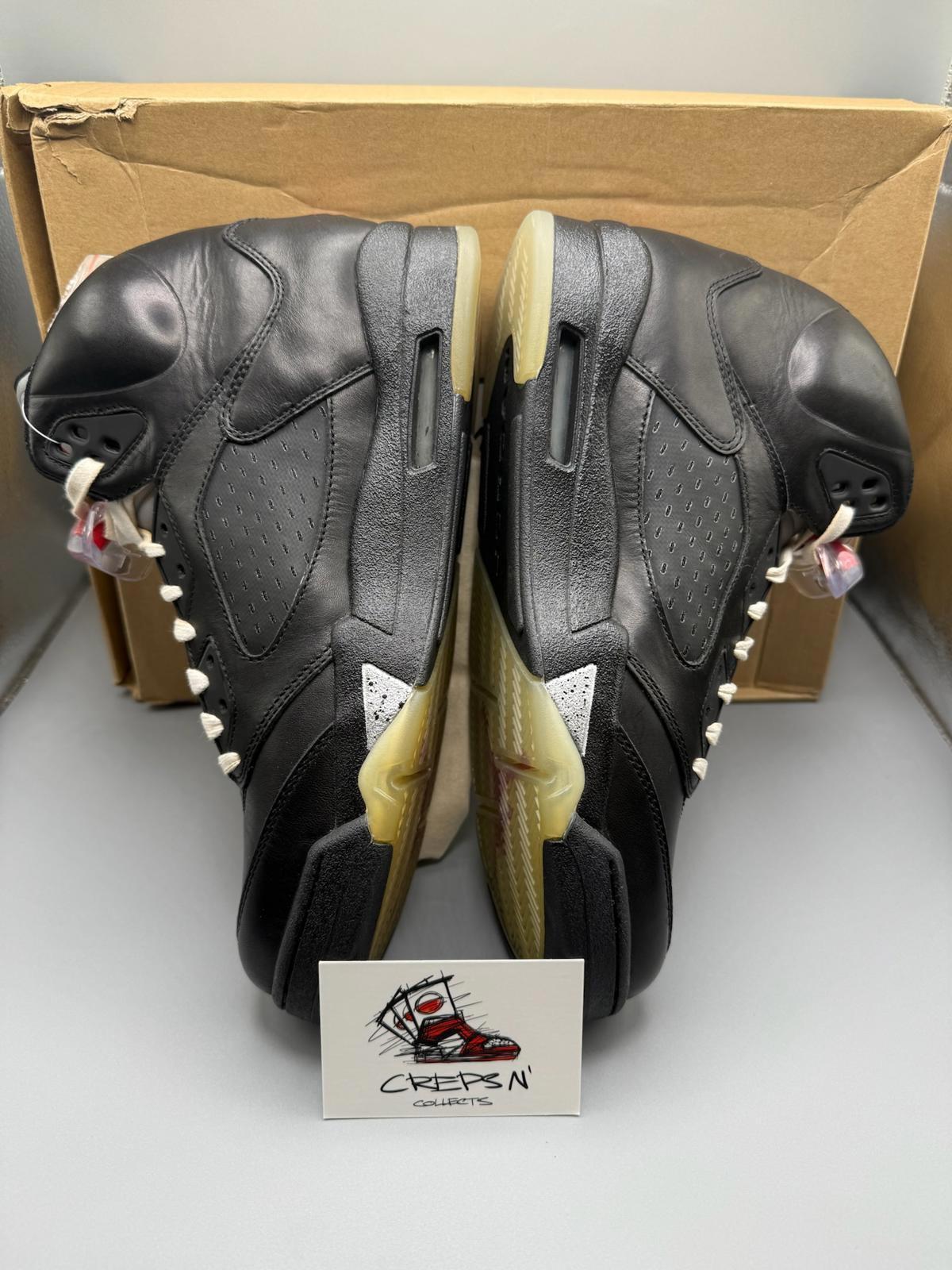 Size 9 Jordan 5 Retro Premio Bin 23 Black New Authentic RARE