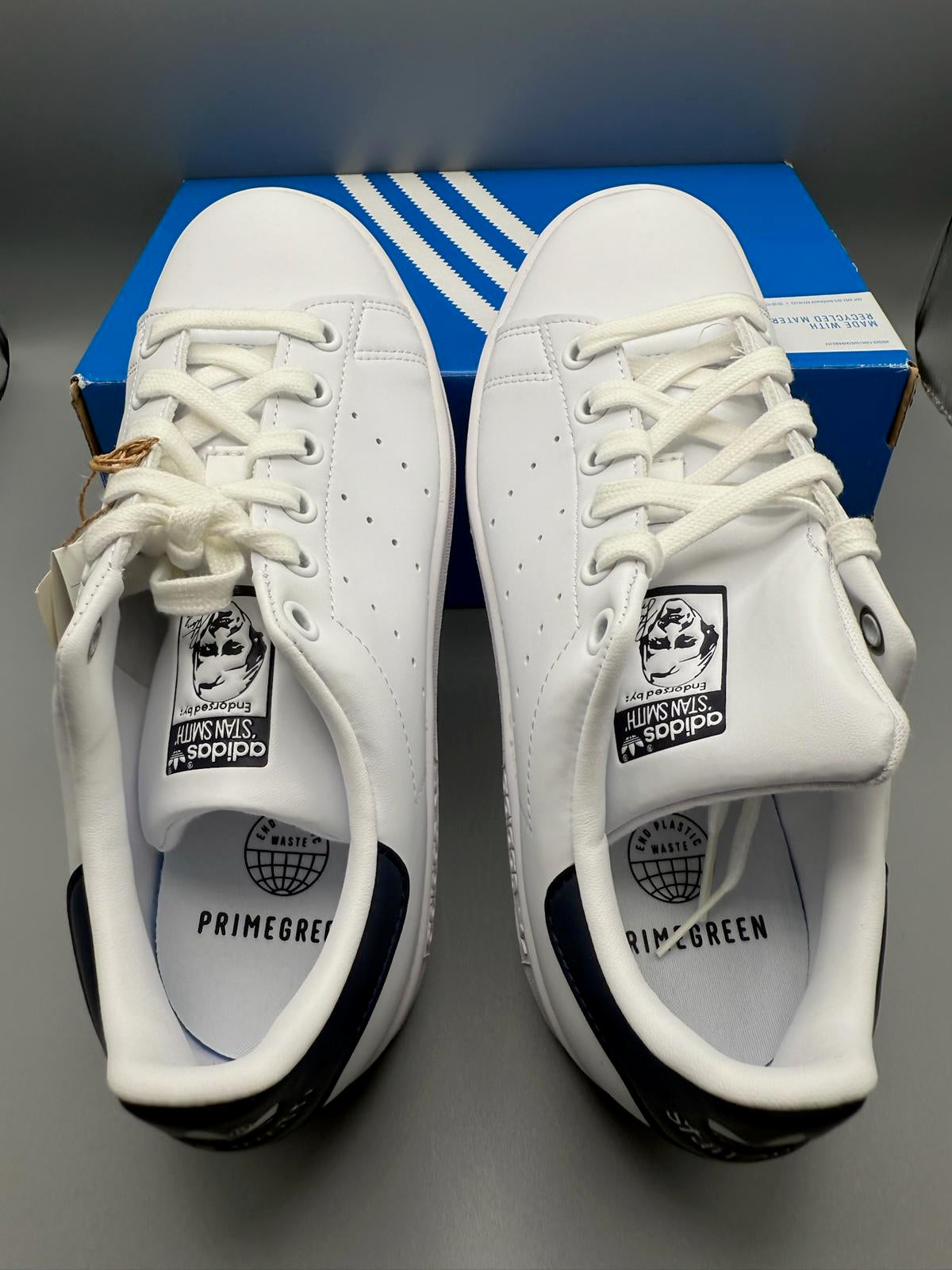 Size 4.5 Adidas Originals / Stan Smith ‘Navy’ / Brand New In Box / FX5501