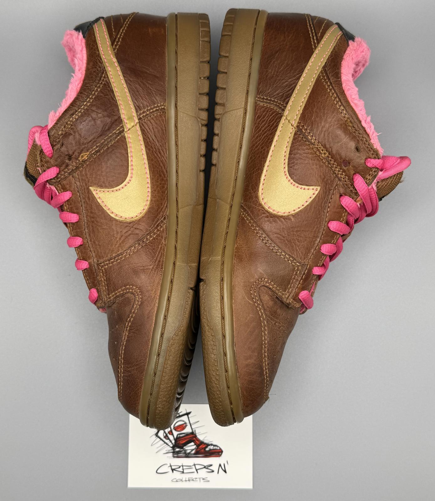 Size 8 SB Dunk Low Gibson Guitar Case Used