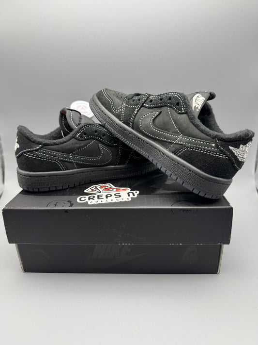 Size 11.5 (PS) Jordan 1 Low OG SP Travis Scott Black Phantom