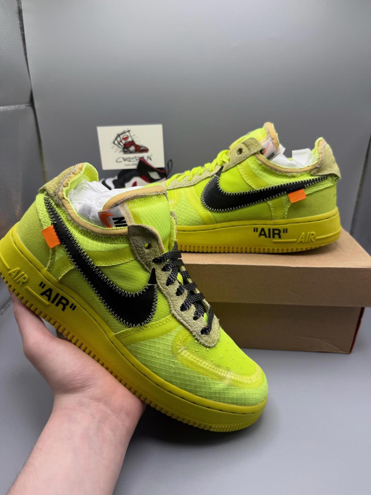 Size 5.5 Air Force 1 x Off White Volts 2018 Used