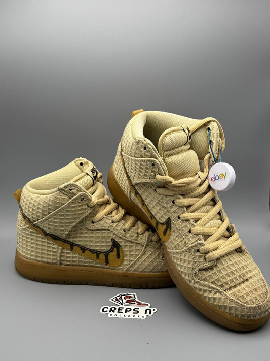Size 7 SB Dunk High Chicken n Waffles Used