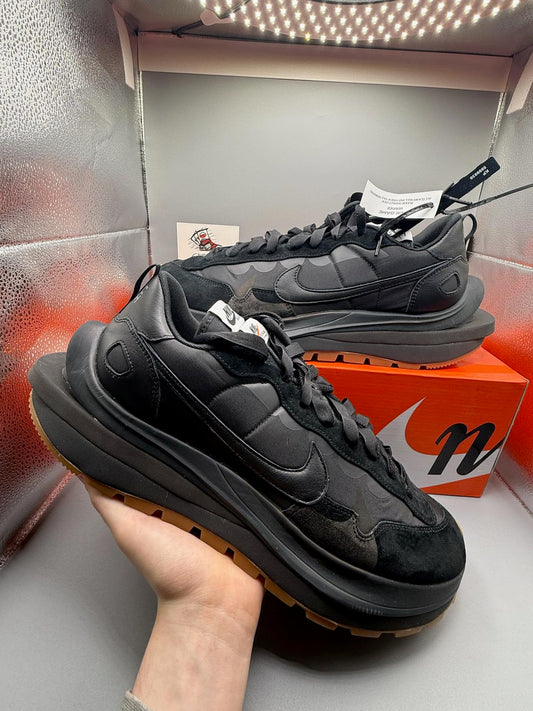 Size 14 Nike Vaporwaffle Sacai Black Gum OG all lot