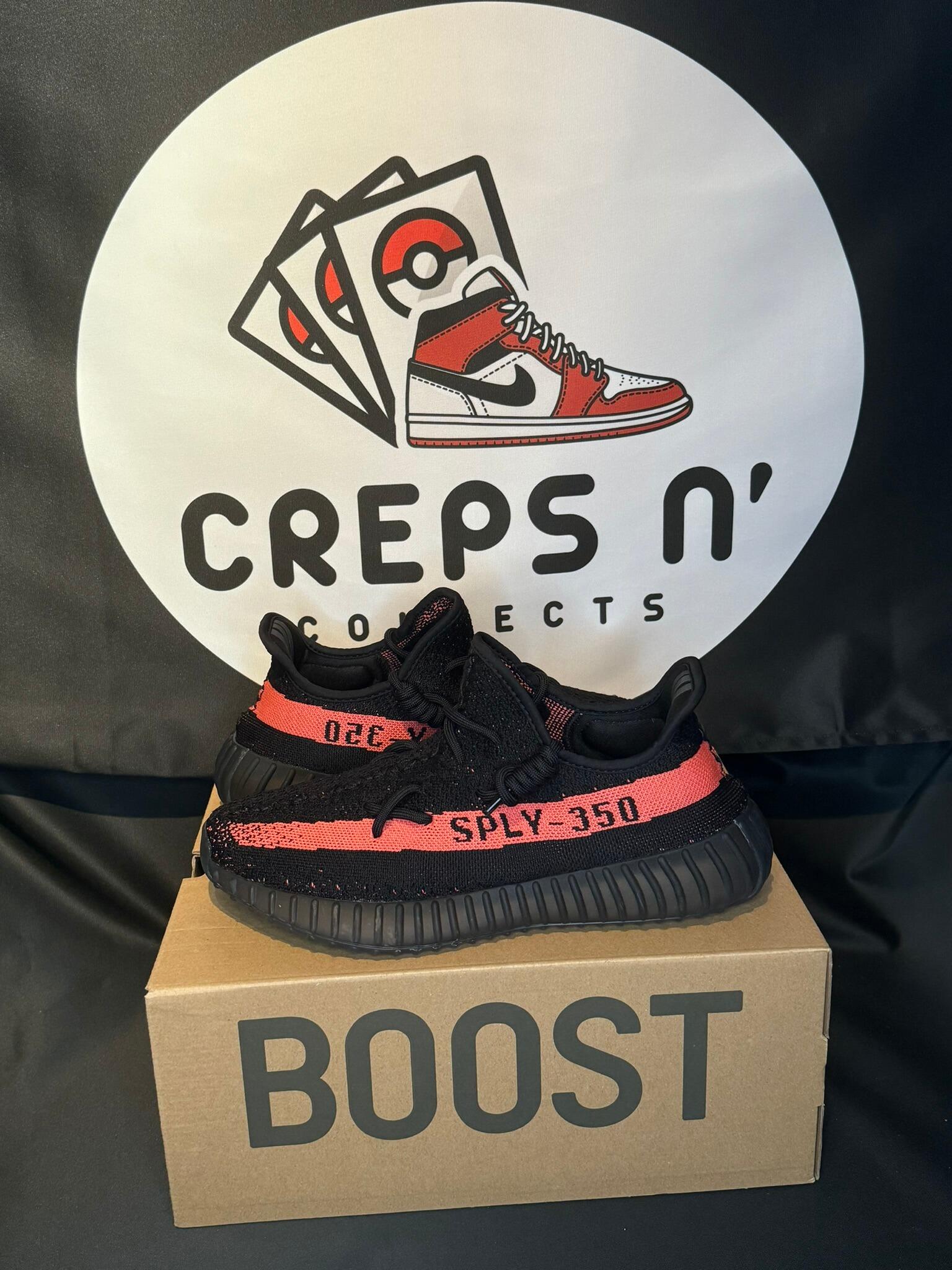 Adidas Yeezy Boost 350 V2 Core Black Red (Used)-0