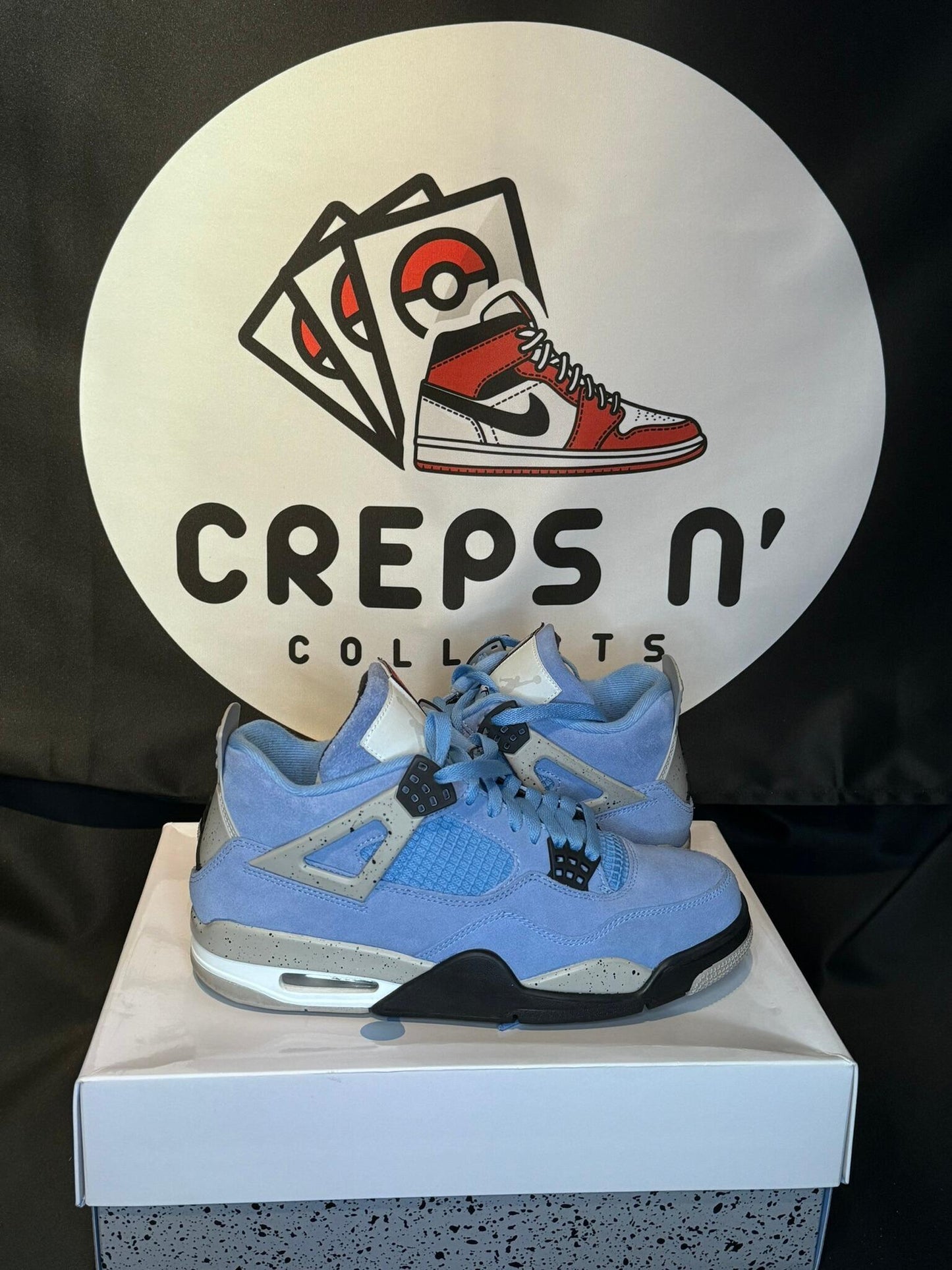 Jordan 4 Retro University Blue (USED)-0